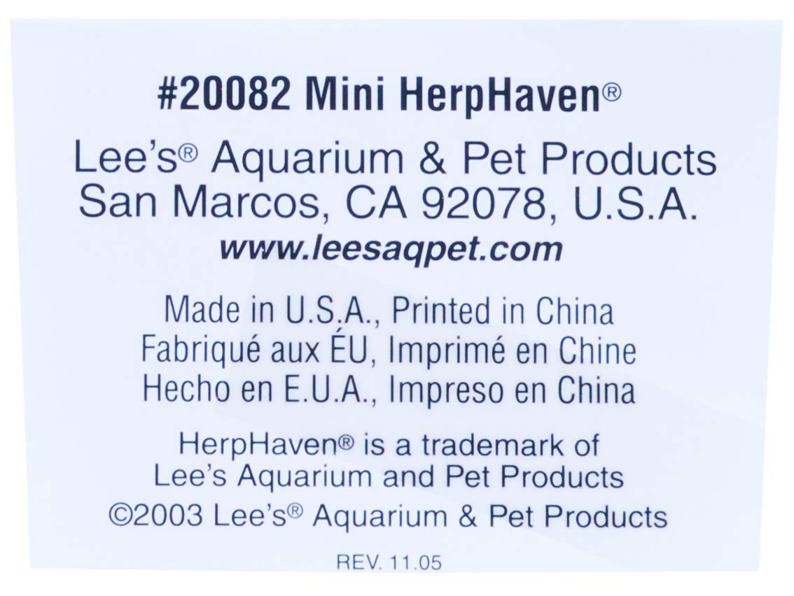 Lees Aquarium Herphaven Rectangle Reptile Carrier