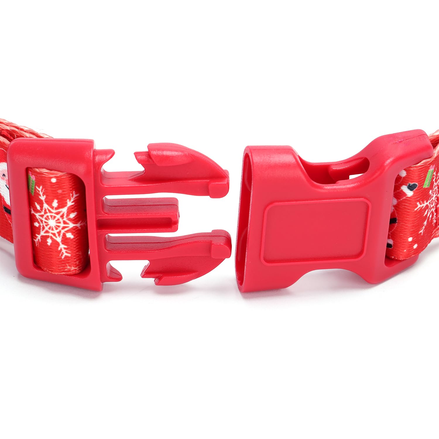 Moonpet Xmas Christmas Day Dog Collars For Medium Dogs-Cute Soft Adjustable Boys Girls Dog Pet Dog Collars-M
