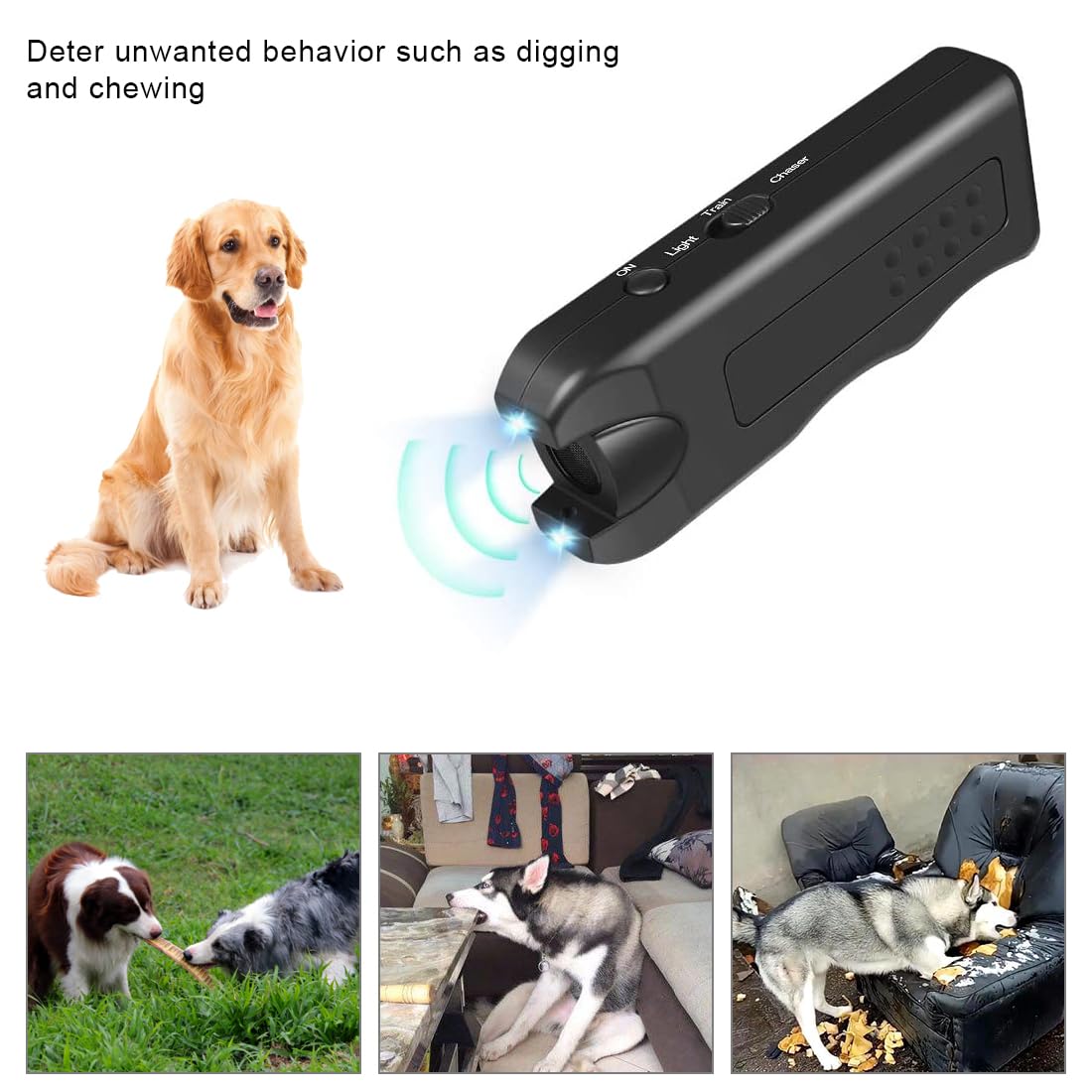 Flying Apsaras 2025 Upgraded Anti Barking Device,Dog Bark Deterrent Device, Stops Bad Behavior, Dog Training Device Long-Range U