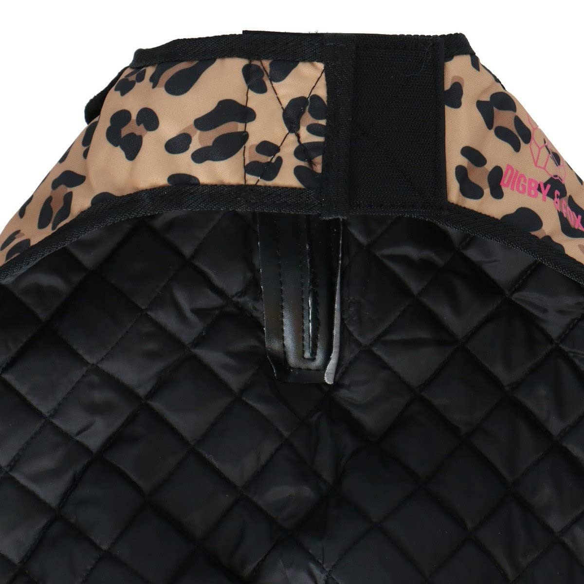 Digby & Fox Leopard Dog Coat (Medium)