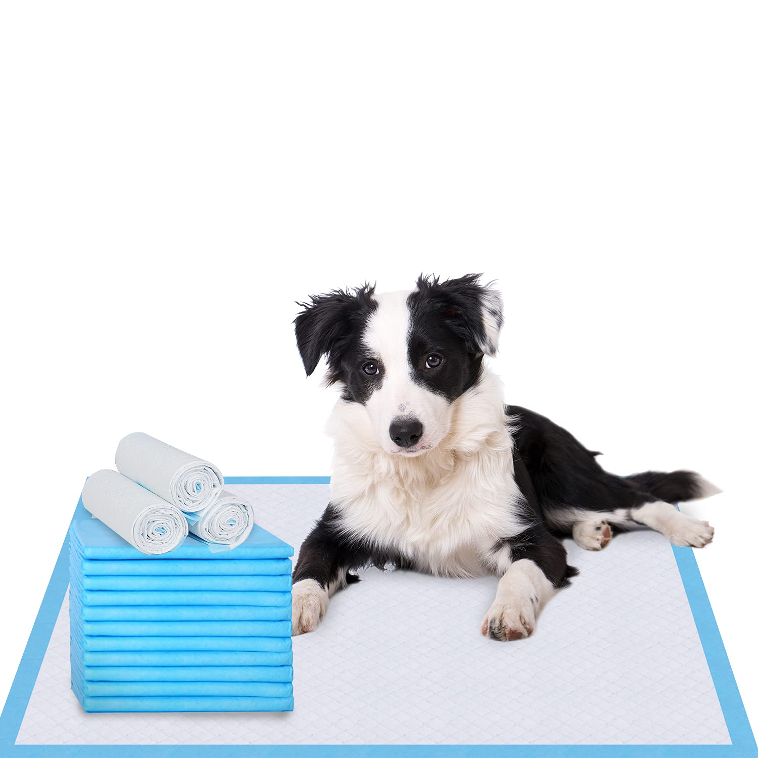 Immcute Puppy Pee Pads 22''X23''- 50 Count | Dog Pee Training Pads Super Absorbent & Leak-Proof | Disposable Pet Piddle And Pott
