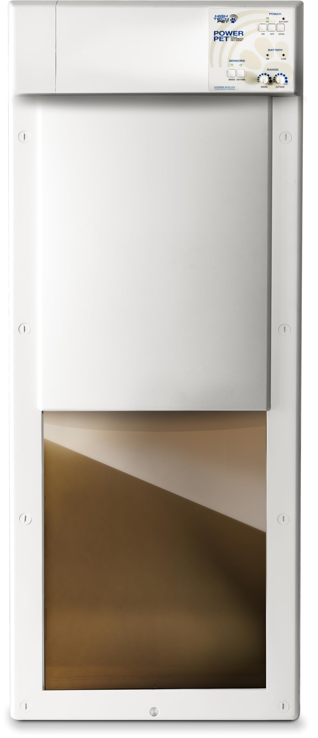 High Tech Pet Fully Automatic Pet Door For Wall And Door Installation - Large