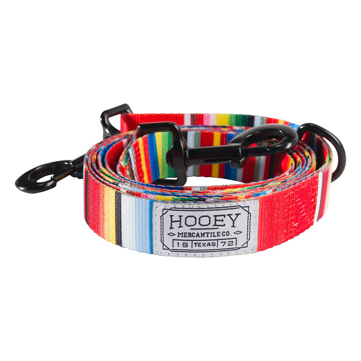 Hooey Nomad Dog Leash, Durable Polyester Webbing Leash With Graphic-Inspired Prints, Serape Tijuana, 6'
