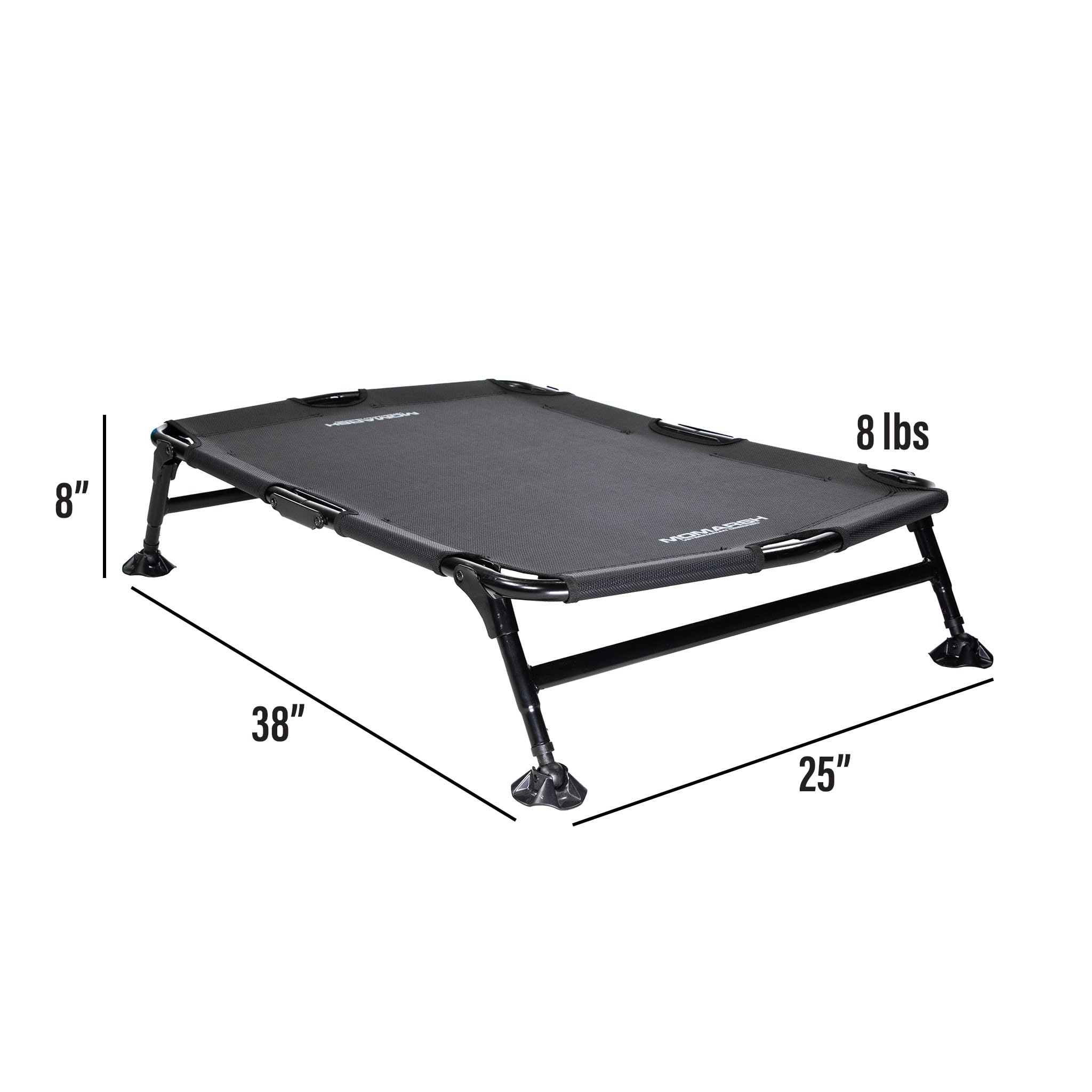 Momarsh Home Cot Breeze Elevated Pet Bed | Non Slip Feet With Breathable Mesh | Portable Dog Cot | Hot Spot Reducing | All In On