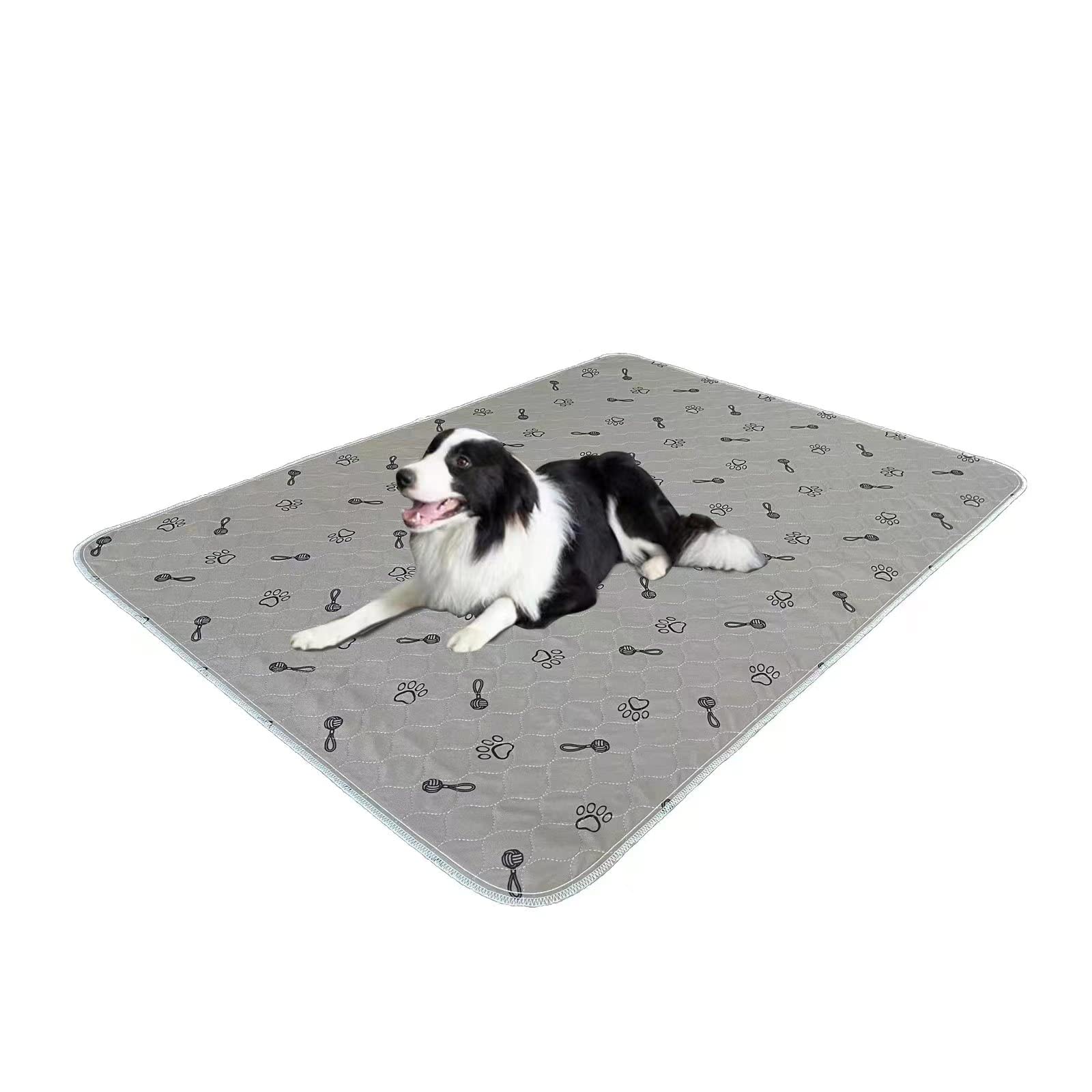 Peepeego 2Pack Pee Pads For Dogs Reusable+Free Dog Comb, Waterproof Rug 36   X48, Absorbent Puppy Pads Washable, Non Slip Protec