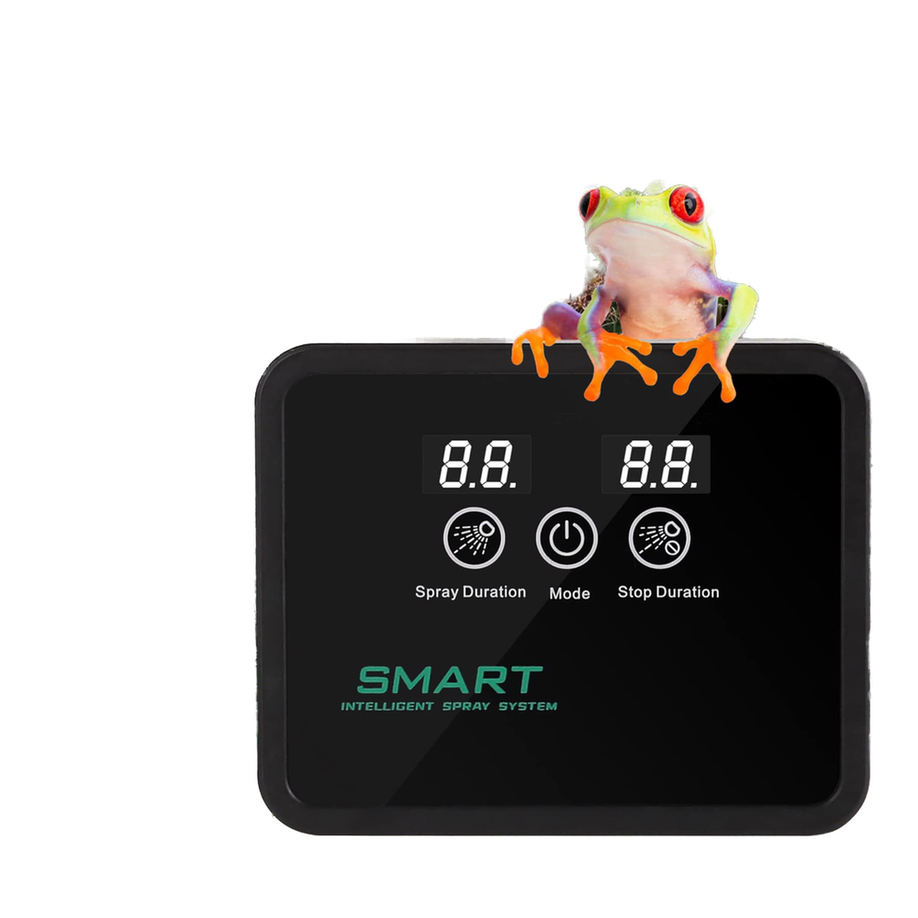 Reptile Fogger Smart Spray System, Reptile Humidifiers Automatic With Timer, Reptile Mister With 360Adjustable Misting Nozzles F