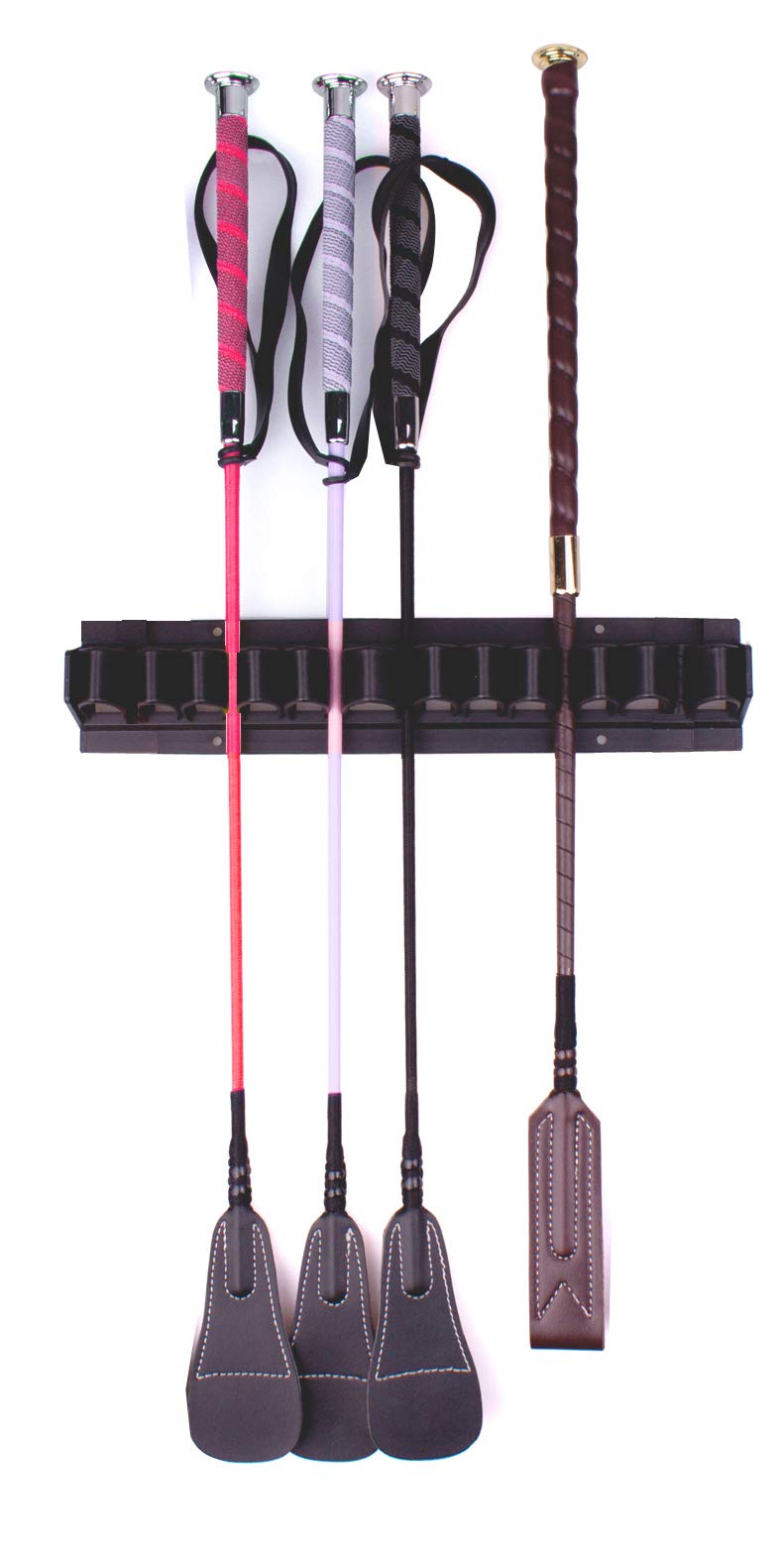 Gtainsoil Horse Whip Crop Holder Rack Wall mounted Bracket Hanger