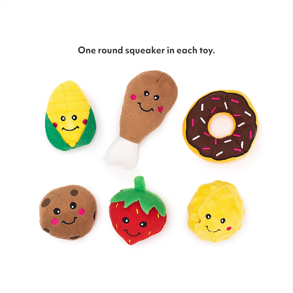 ZippyPaws Burrow Replacement Miniz - Interactive Dog & Puppy Toys for Boredom, Stimulating Pet Products to Keep Them Busy, Plush