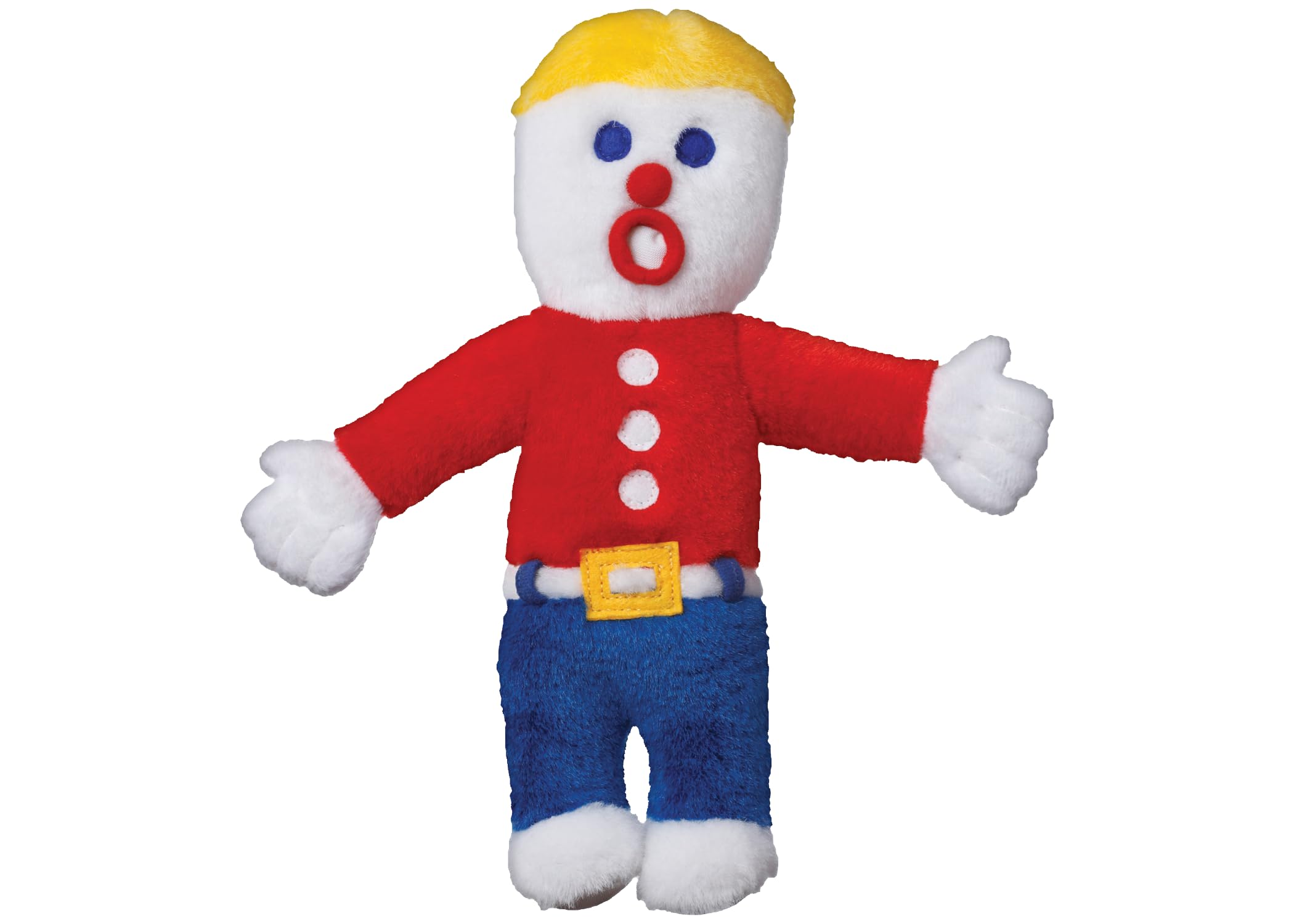 Mr. Bill Mini Squeaker Dog Toy - 6'' Small Multicolor Officially Licensed