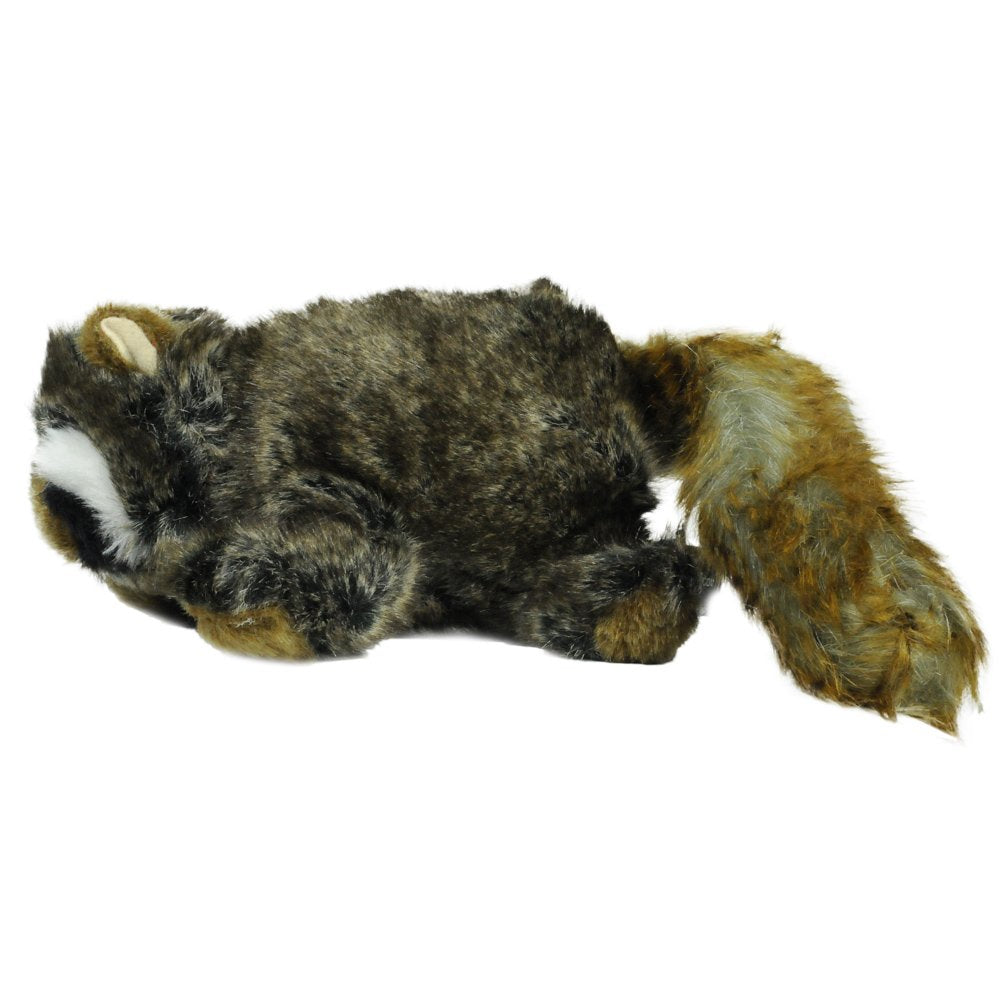 Hyper Pet Wildlife Raccoon Dog Toy - Plush, Large, Brown, Model 0090EA