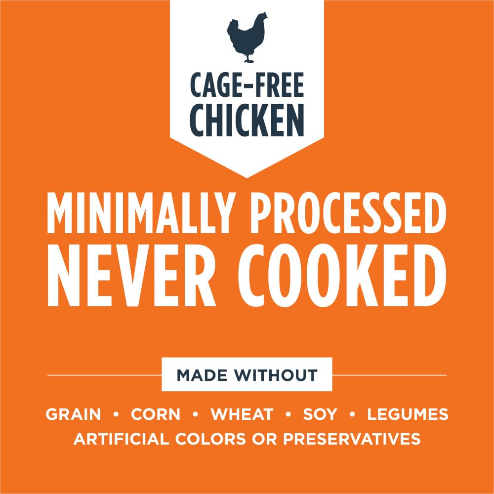 Instinct Raw Meals Freeze-Dried Kitten Chicken Cat Food, 9.5 oz Bag - High Protein, Nutrient-Rich Formula for Growing Kittens