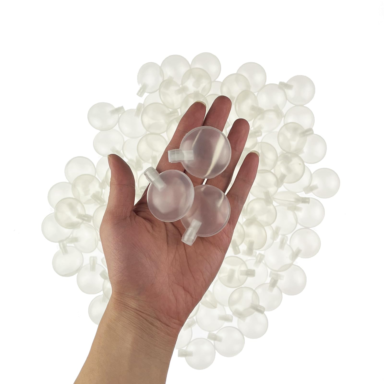 Miokun 100 Pack 40Mm Squeakers For Dog Toys Fit Repair Dog Pet Toys Noise Maker Insert Replacement (40Mm)