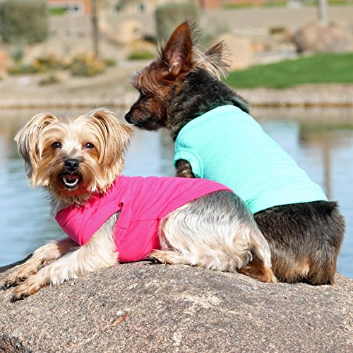 Doggie Design Cotton Dog Tank (Raspberry Sorbet, 2Xl)