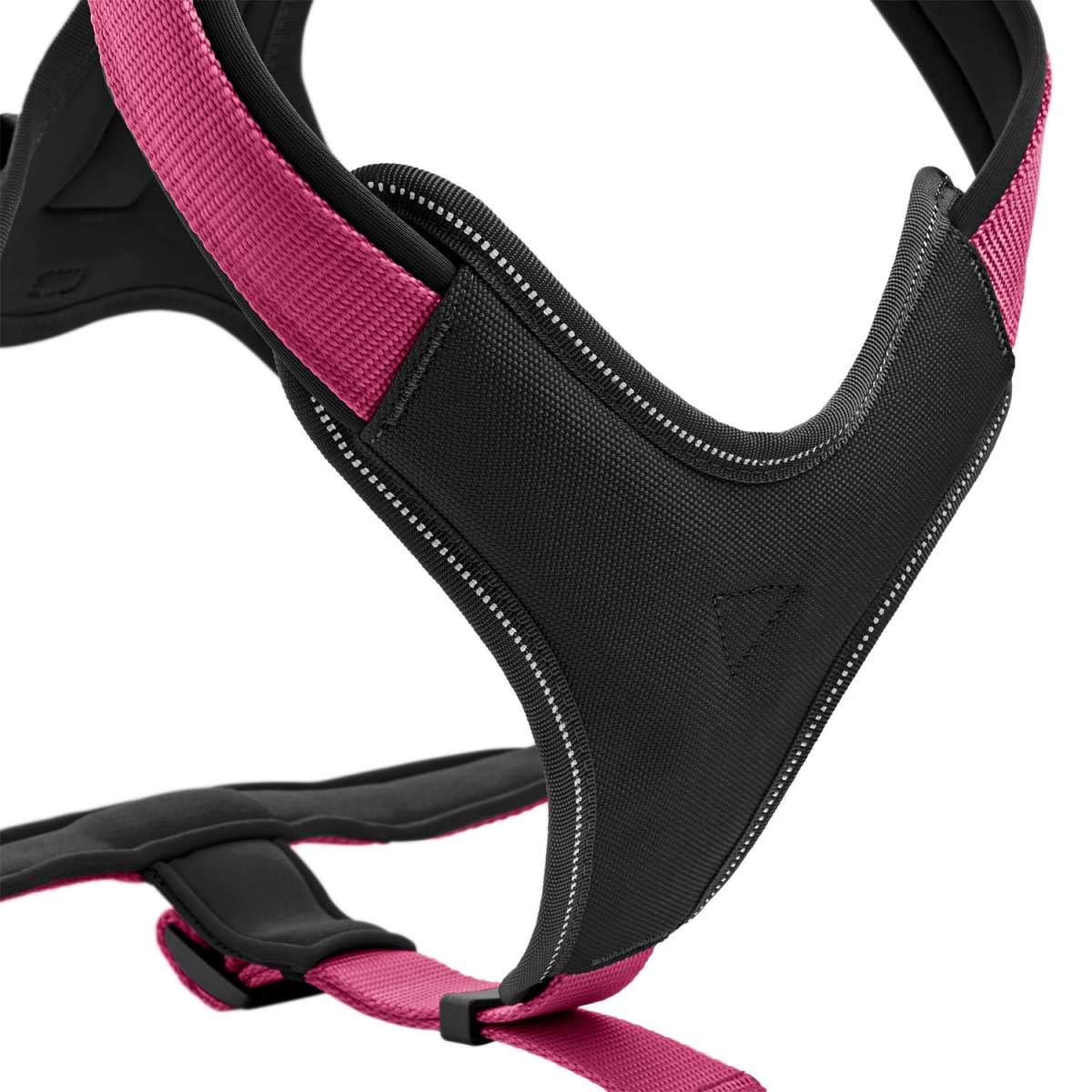 Hunter Neoprene Dog Harness, X-Small, Raspberry/Black