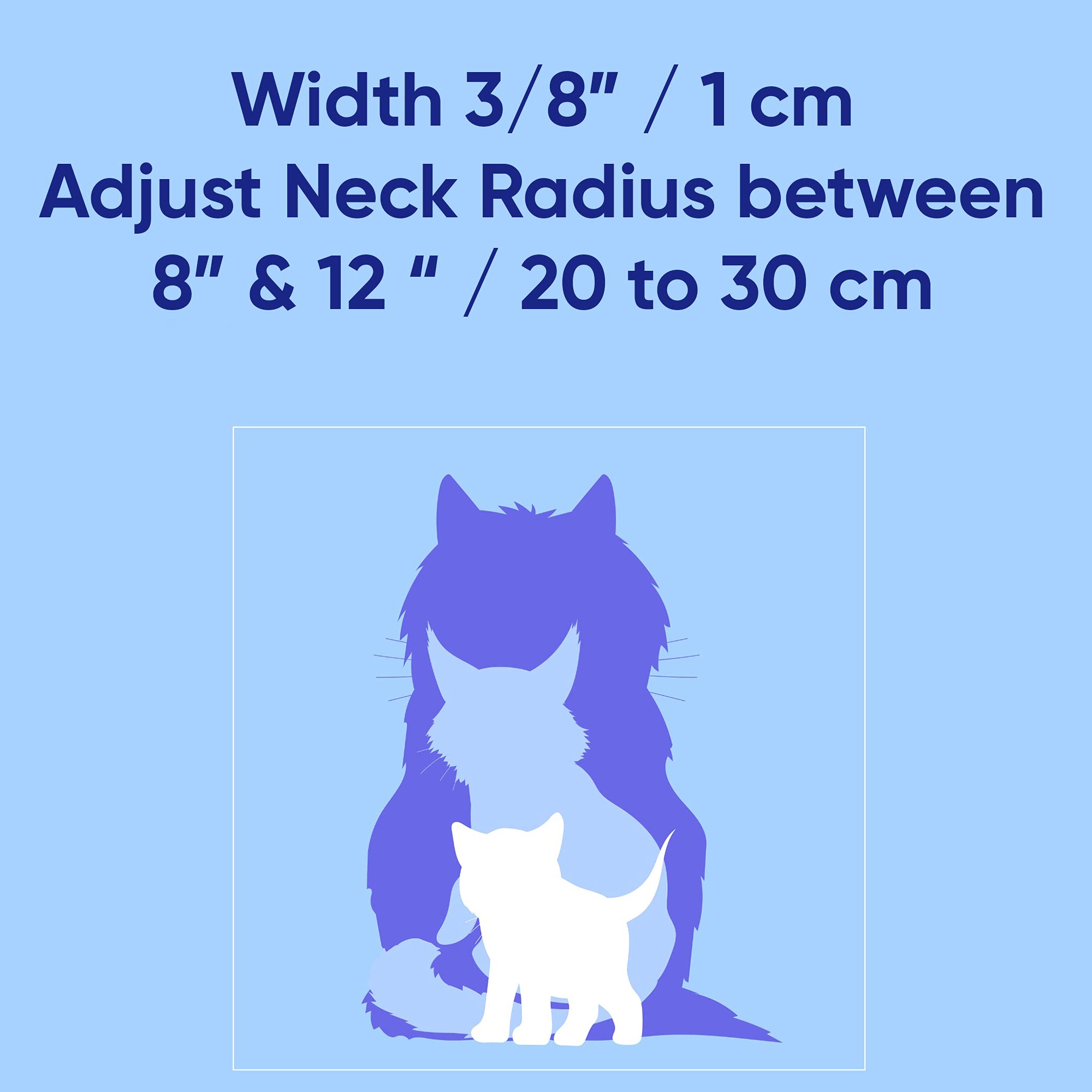 Pawtitas Reflective Cat Collar With Safety Buckle And Removable Bell Cat Collar Kitten Collar Pink Cat Collar