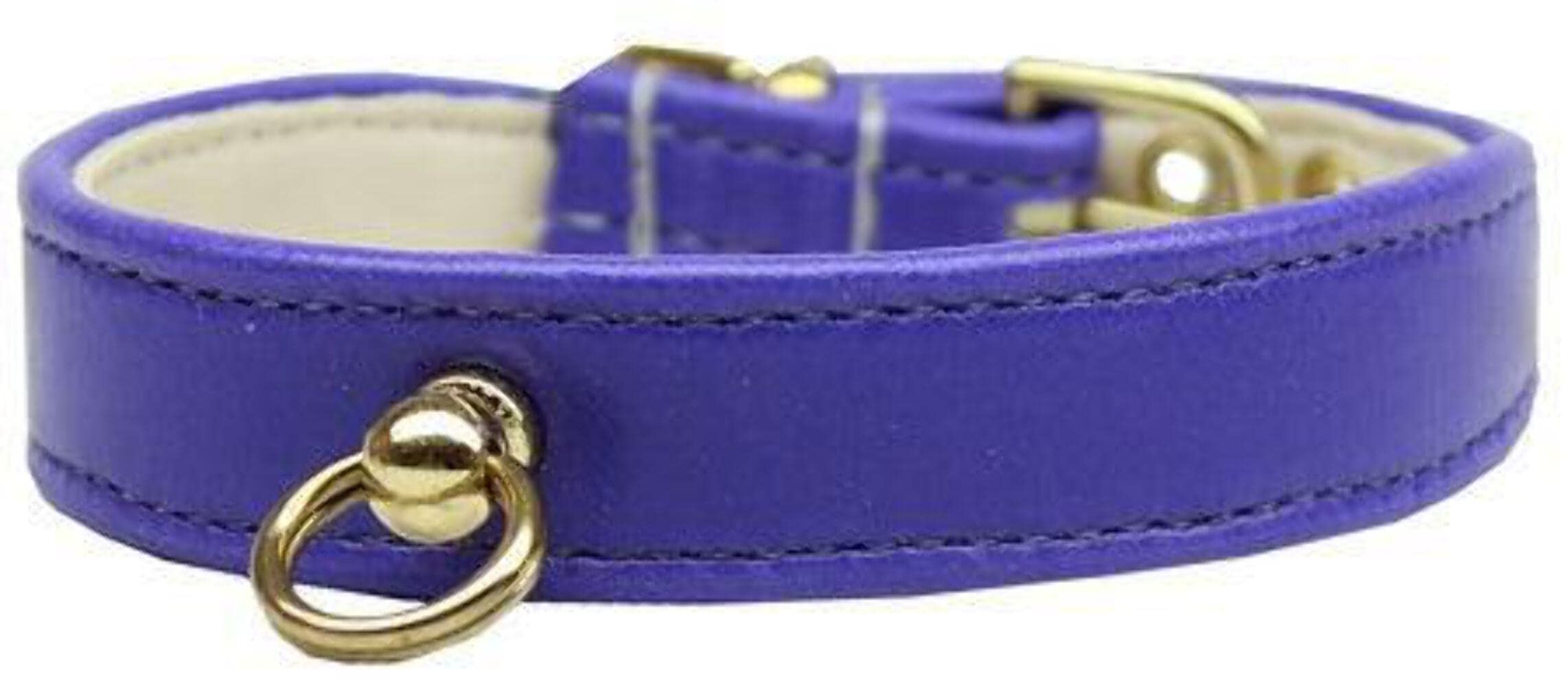 Dog, Puppy and Pet Collar, "#70 Plain, Blank" Silver 10