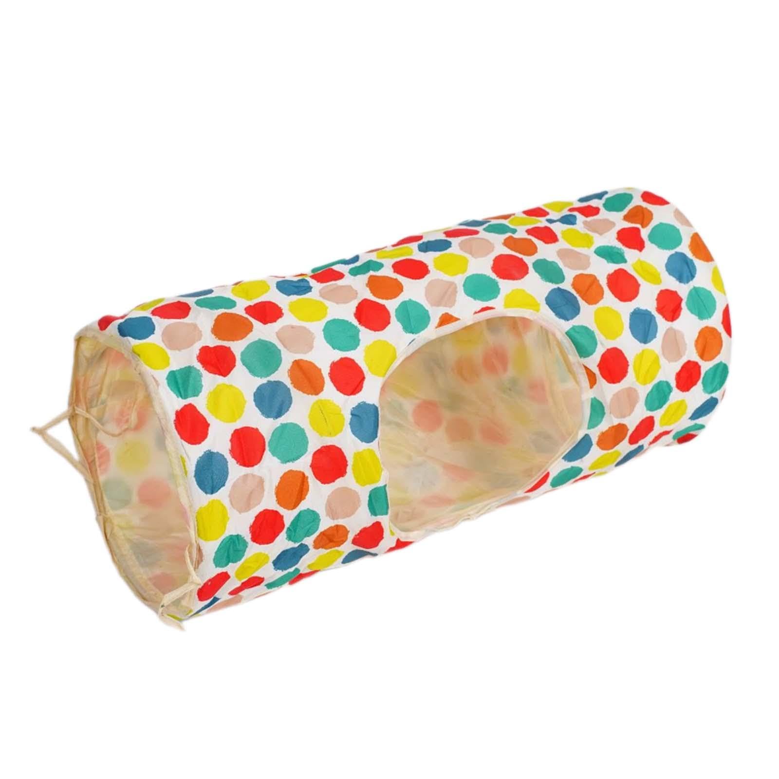 Calandis Cat Tunnel Foldable Training Play Center Cat Tube For Rabbit Rabbits Ferrets | Toys | Cat