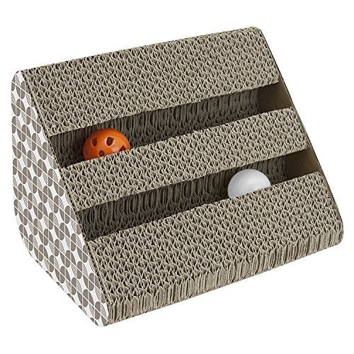 Pets Empire Cat Scratching Pad Toy With Inside Bell Balls