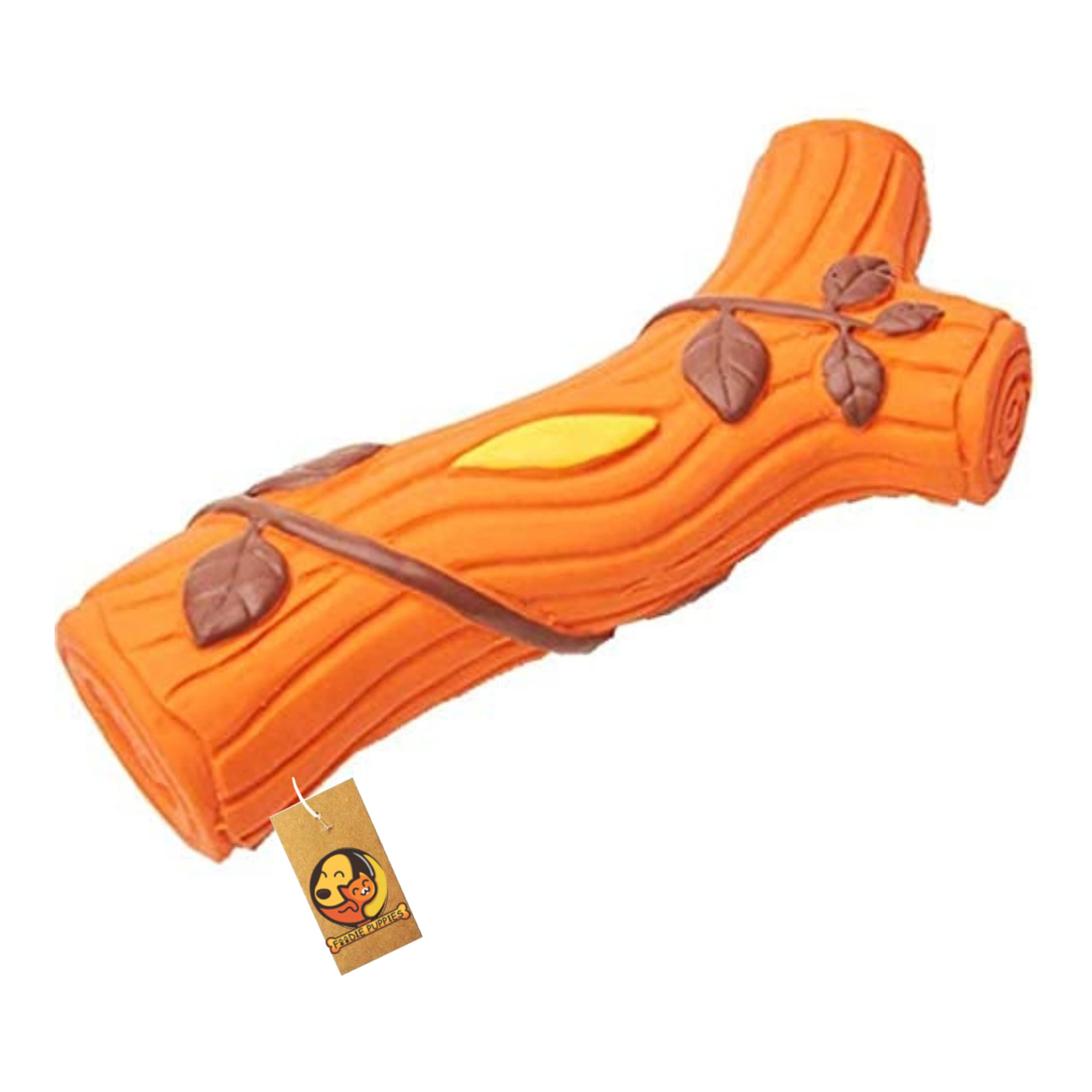 Foodie Puppies Interactive NonToxic Soft Latex Squeaky Chew Toy for Puppies and Small Dogs (Yellow Owl  Small) | Chewing, Floa
