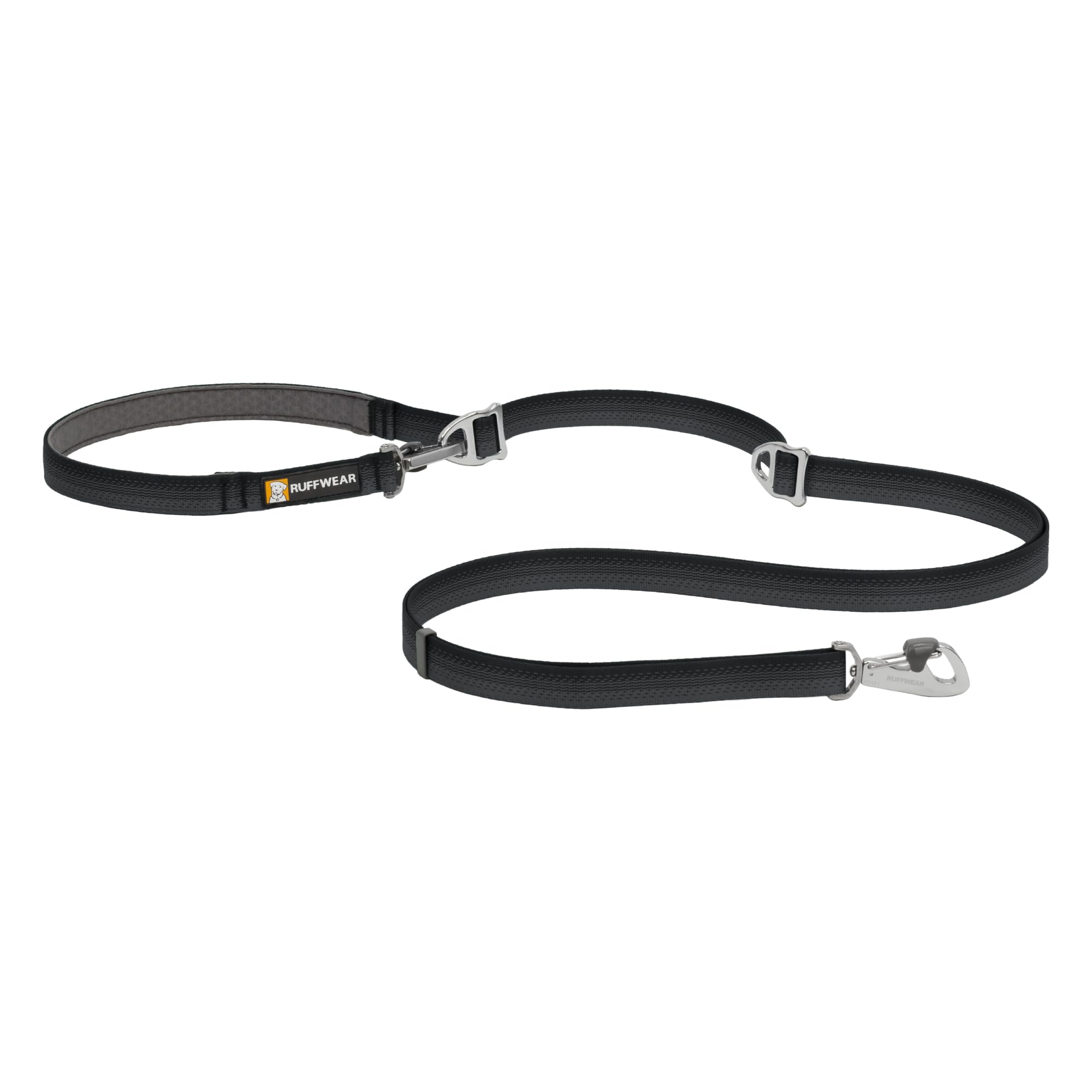 Ruffwear, Switchbak Dog Leash, Convertible & Adjustable Lead For Everyday Use, Basalt Gray