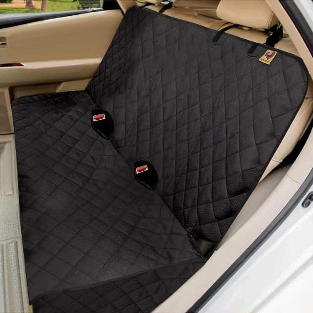 Bark Lover Dog Back Seat Cover Protector, Waterproof Dog Car Seat Covers, Heavy-Duty & Nonslip Backseat Protection For Dogs And Kids, Compatible Pet Car Seat Cover For Cars, Trucks & Suvs