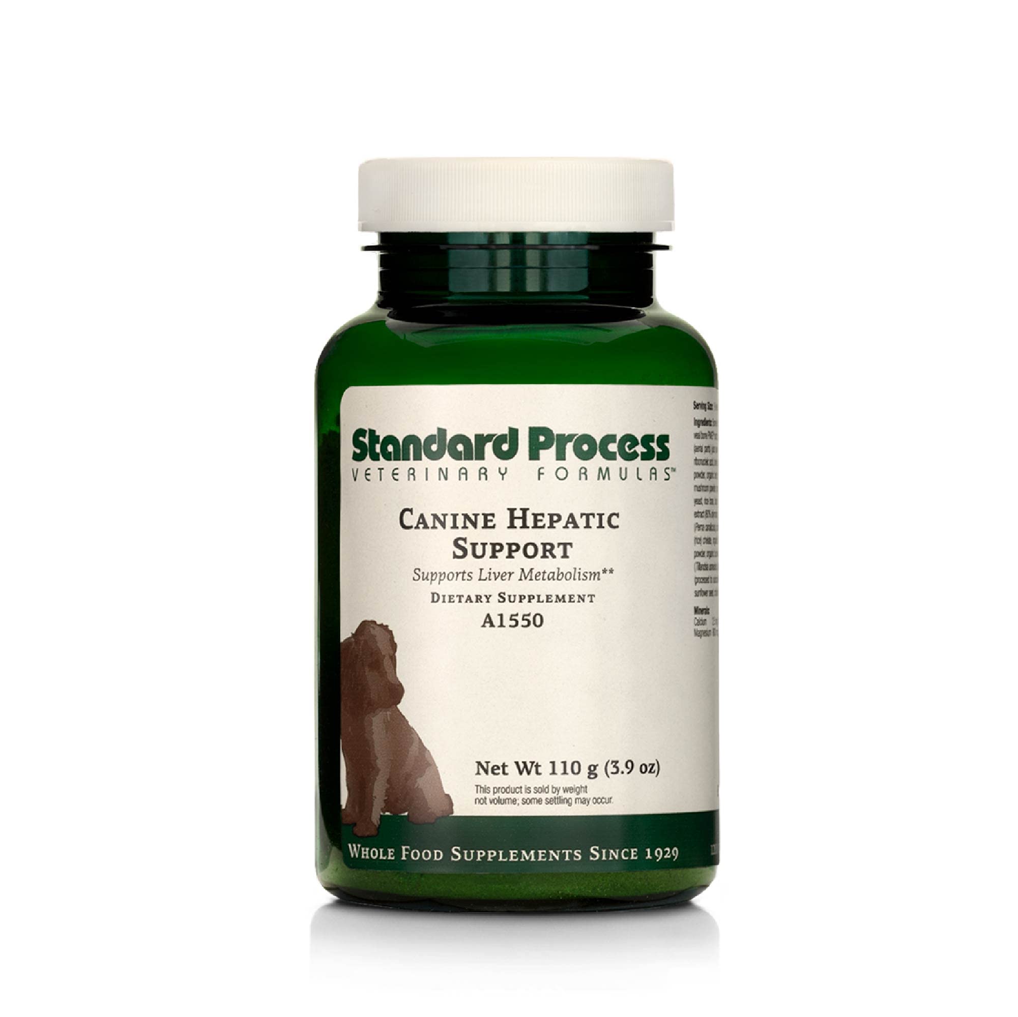 Standard Process Canine Hepatic Support - Dog Supplement to Aid Liver Health - Hepatic Immune Function & Liver Metabolism Suppor