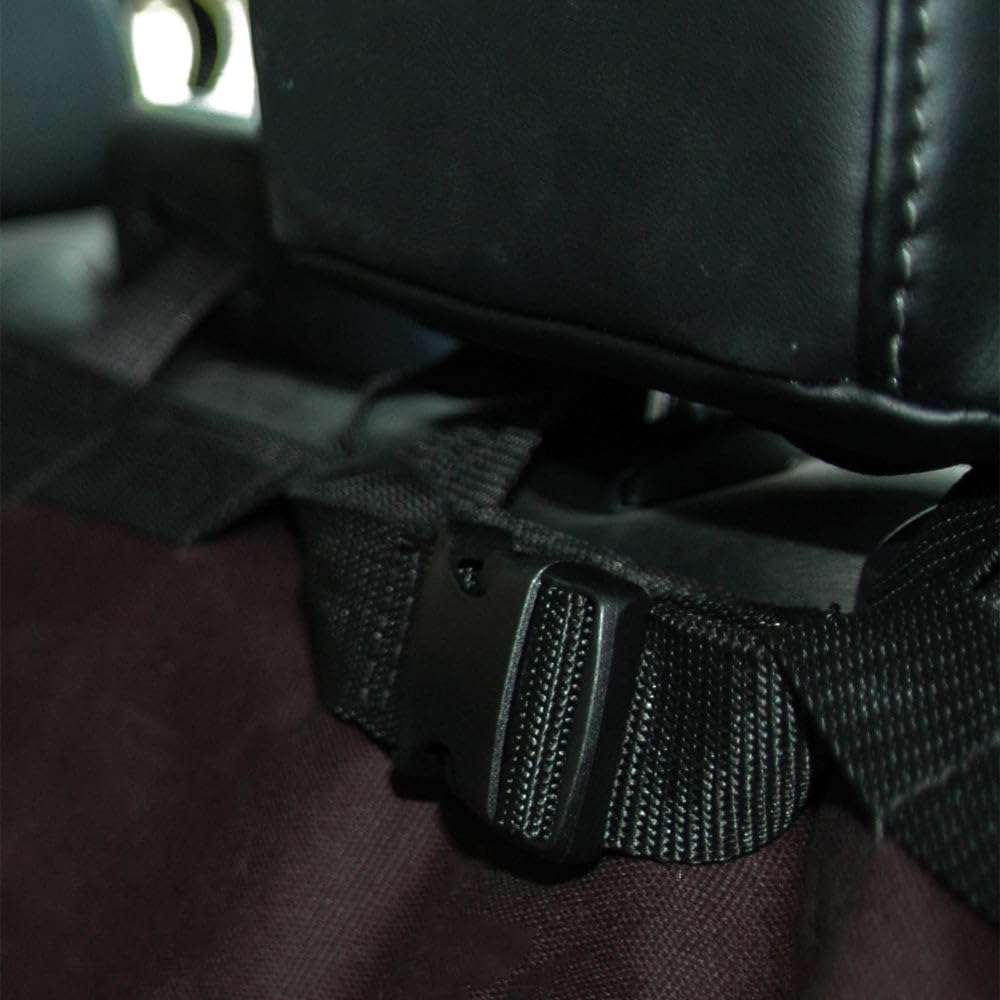 Mud River Two Barrel Seat Cover, XL, Black, Canvas, Model 18608