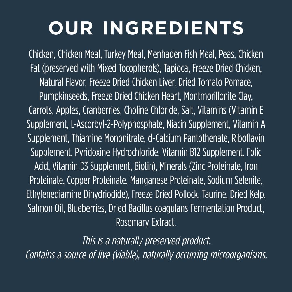 Instinct Raw Boost Grain Free Recipe with Real Chicken Natural Dry Cat Food, 5 lb. Bag