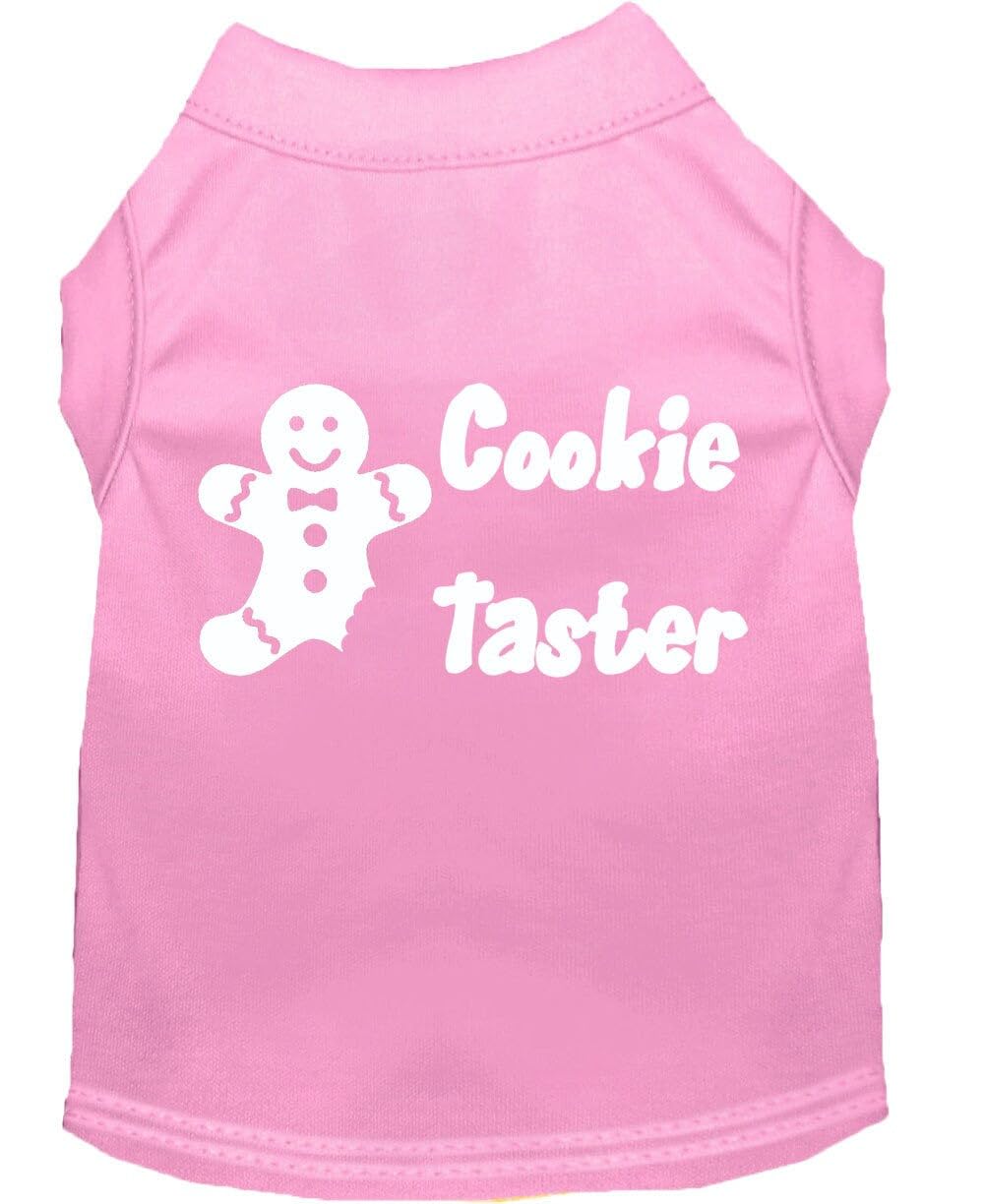 Mirage Pet Products 16-Inch Cookie Taster Screen Print Shirts for Pets, X-Large, Red