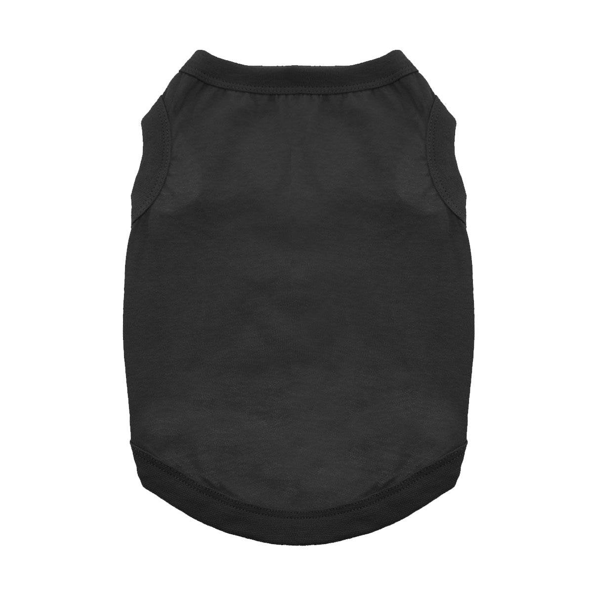 Doggie Design Cotton Dog Tank (Jet Black, 3Xl)