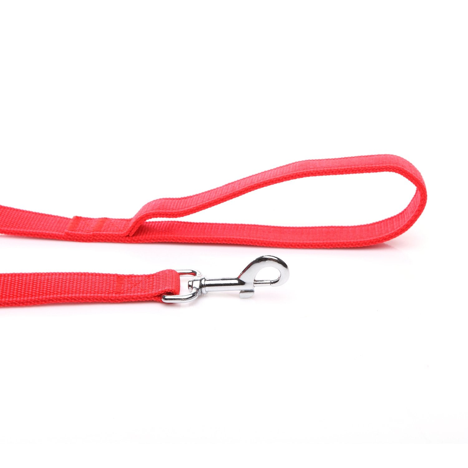 Nylon Dog Leash With 2-Layer, 4 Ft/ 6 Ft/ 7Ft Long, 1 Inch Wide For Medium Large Dogs
