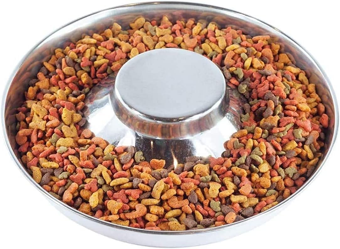 The Dds Store Stainless Steel Multi Puppy Pan Litter Feeder Dish Dog Bowl Saucer Choose Size (36 Cm)