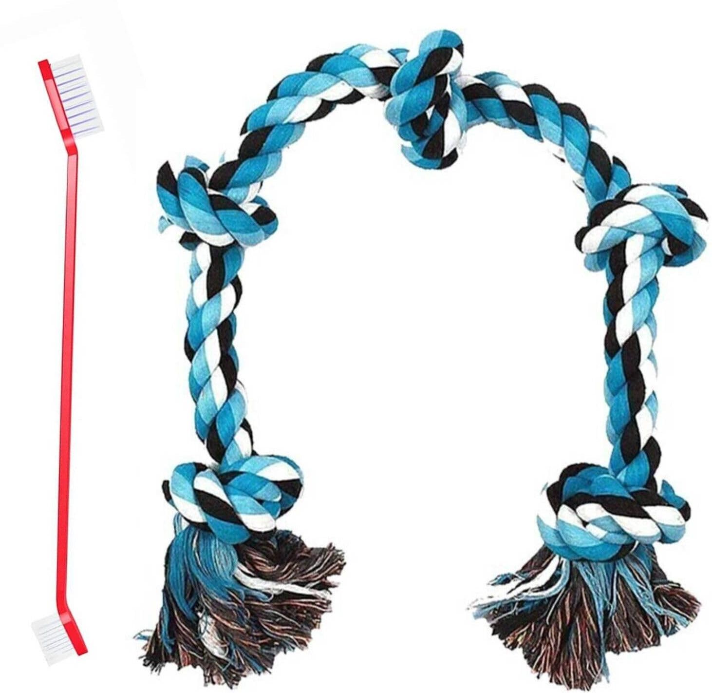 Agirav Dog Rope Toys For Aggressive Chewer | MediumLarge