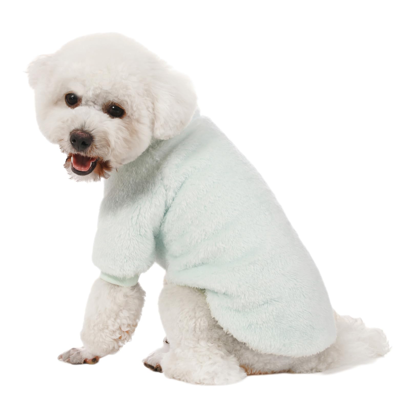 Kyaringtso Dog Sweater, 3 Pack Dog Sweaters For Small Dogs, Dog Clothes For Small Dogs Girl Boy, Ultra Soft And Warm Puppy Sweater Dog Coat For Winter Christmas (X-Large, Lt Pink+Lt Green+Lt Yellow)