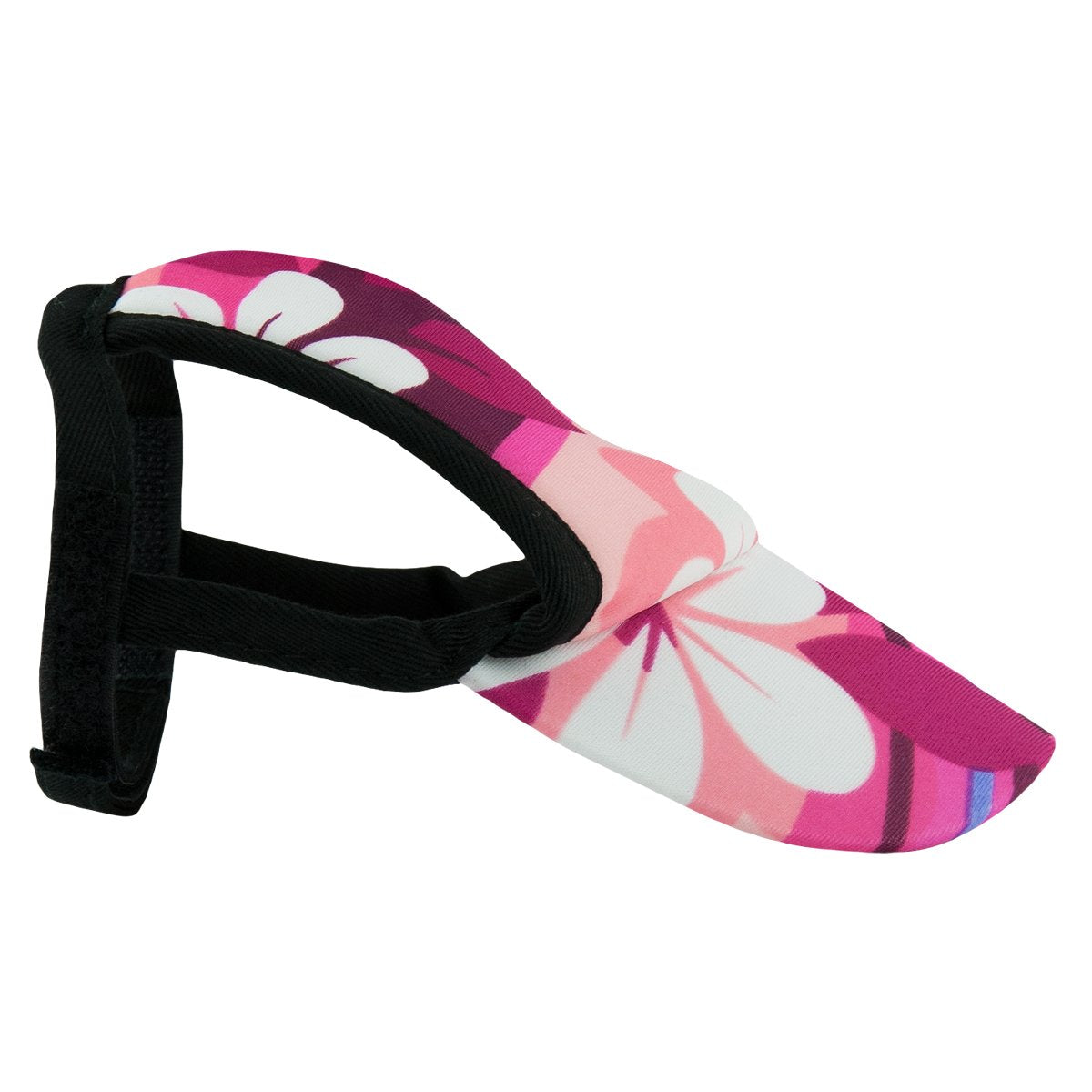 PlayaPup Sun Protective Dog Visor, Plumeria Pink, X-Large