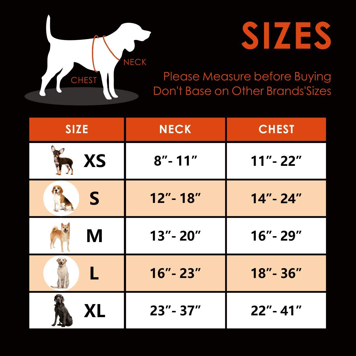 PHOEPET No Pull Dog Harness Reflective Adjustable with 2 Metal Leash Hooks and Soft Training Handle [Over The Head Design](S, Gr
