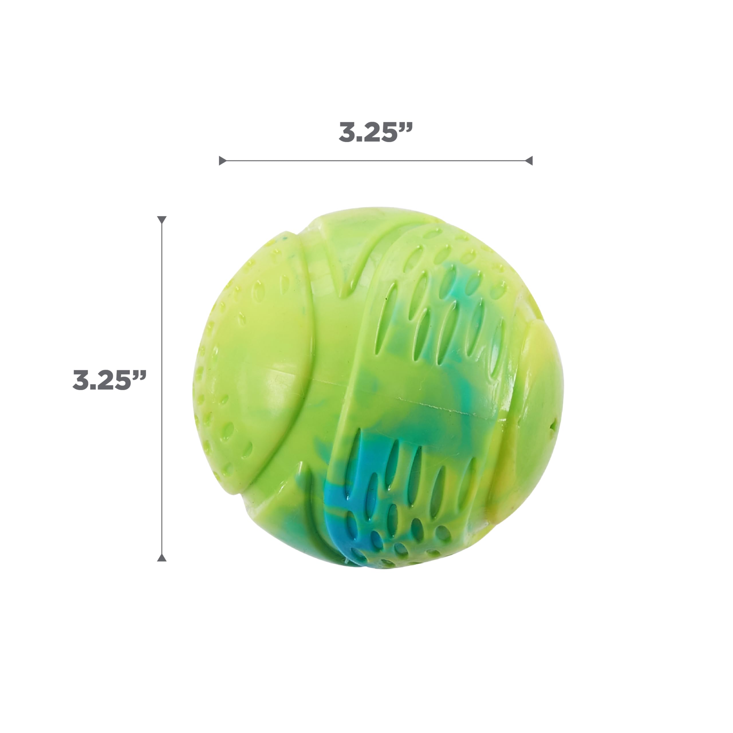 Outward Hound Grunt N Punt Tennis Ball - Fetch Ball Dog Toy, Multi
