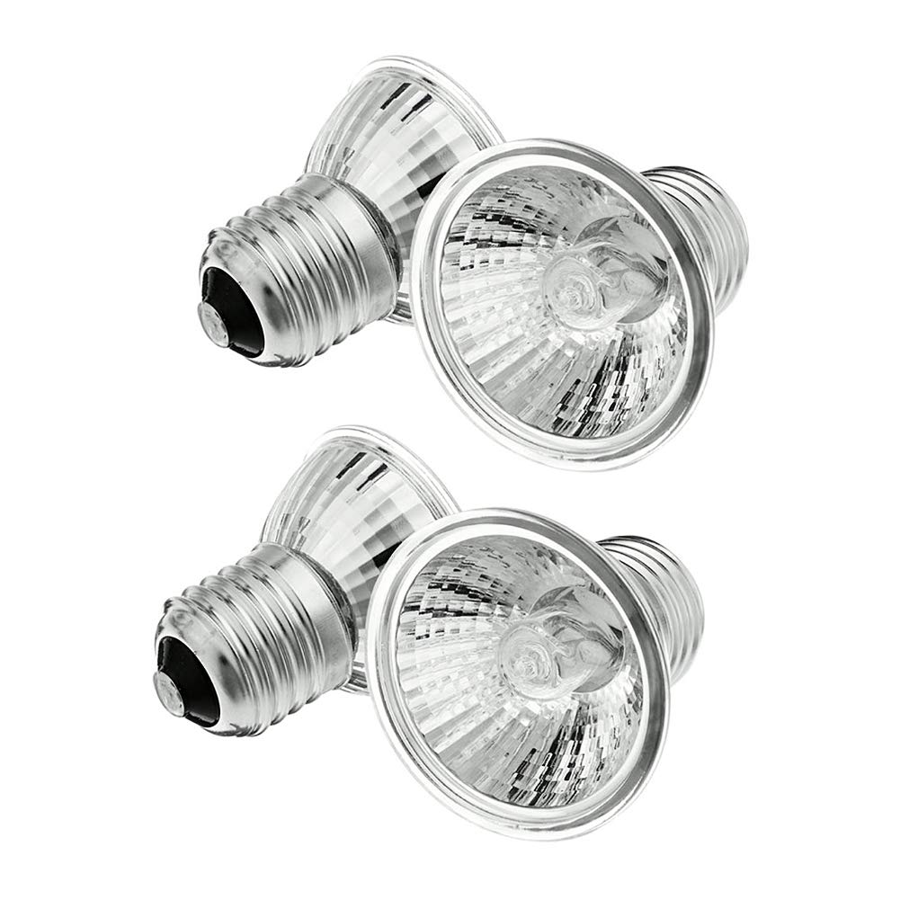 4-Pack Uva Uvb Reptile Heat Lamp Bulb, E26/E27 75 Watt Reptile Heat Bulb Full Spectrum Sun Light Lamp For Bearde Dragon, Turtle, Lizard, Gecko & More