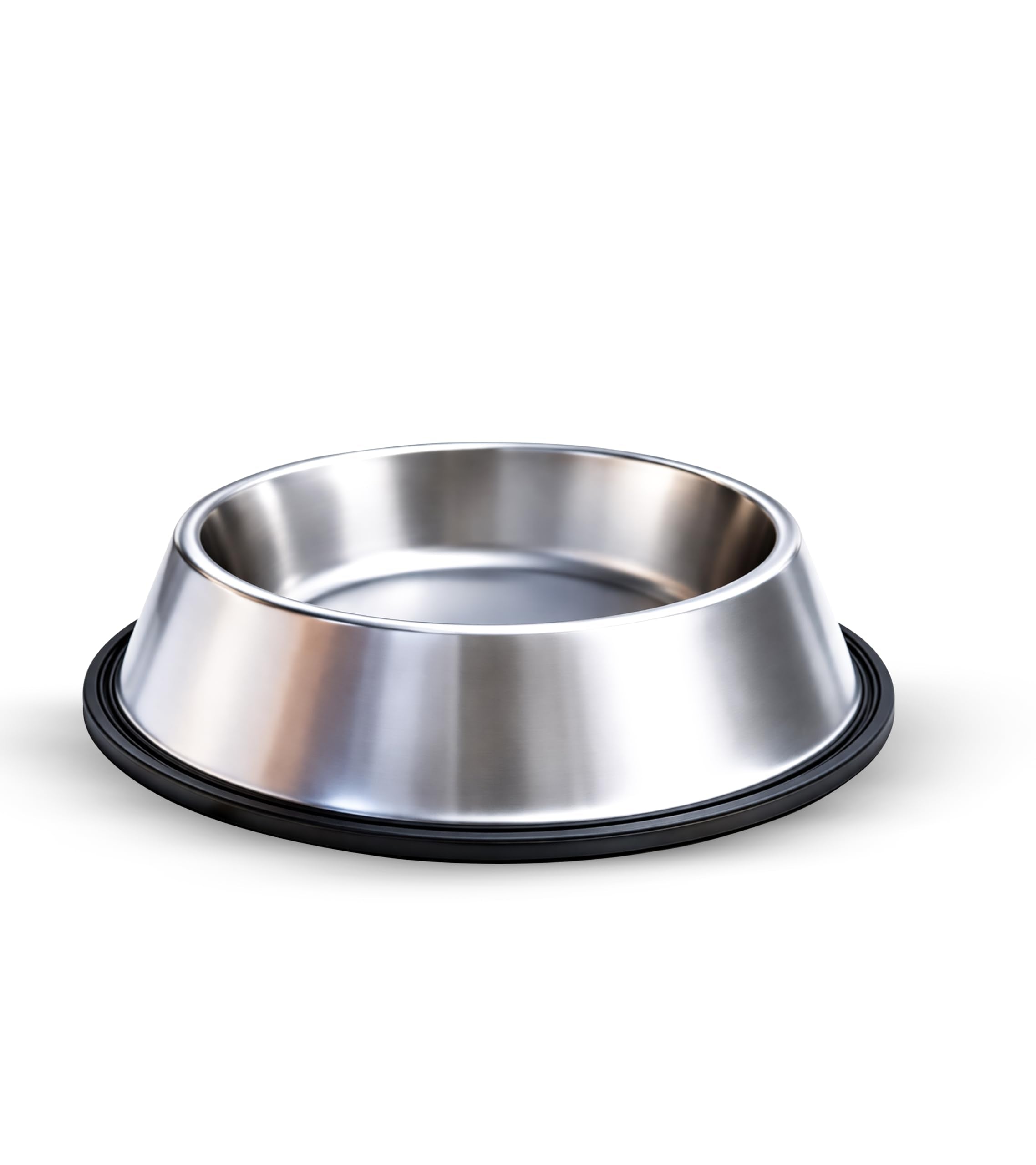 Tromso Stainless Steel Dog Food Bowl 190 Ml Durable Dog Feeding Bowl Small Size Non Slip Pet Bowl For Puppies Cats Food Water Di
