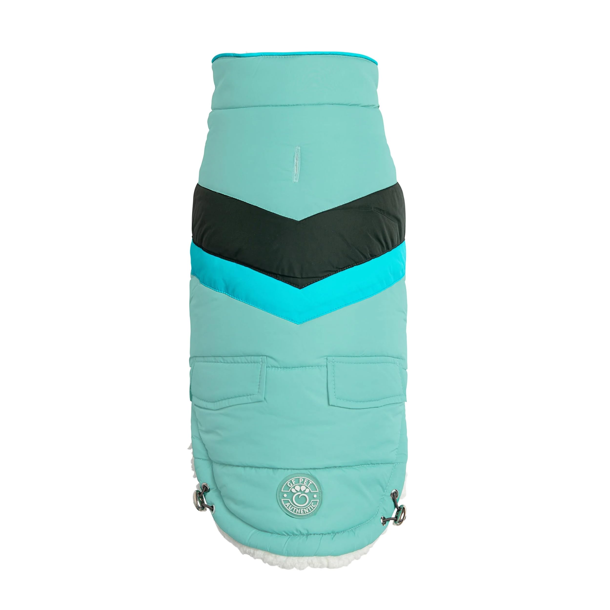 GF Pet Aqua Elasto-Fit Alpine Puffer Jacket for Dogs, Small