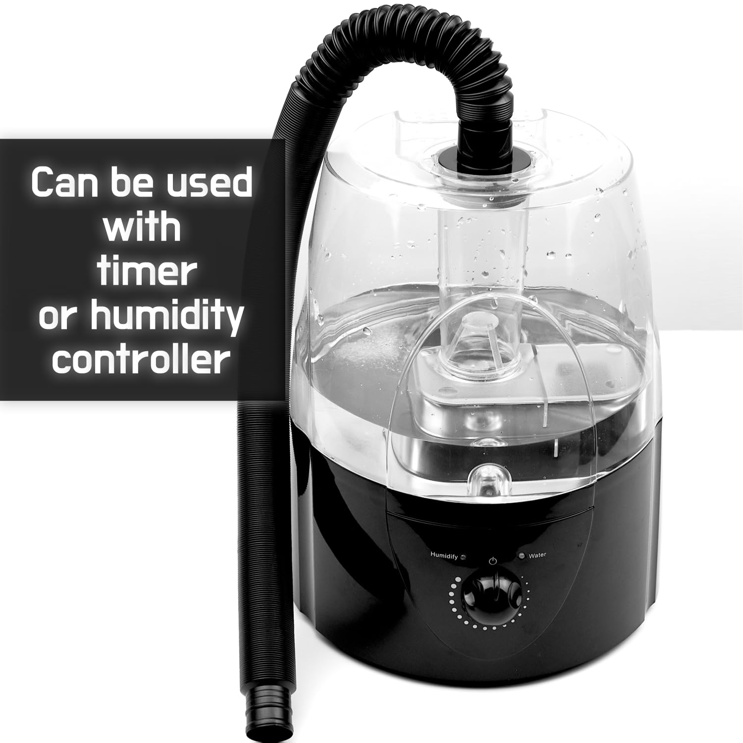 Reptile Fogger, Terrarium Humidifier, Plant Humidifier, Fog Machine Mister For Reptiles And Plants Vivarium, 3.5L Large Capacity