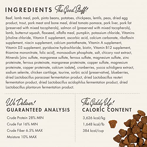 Fromm Four-Star Nutritionals Rancherosa Dog Food - Premium Dry Dog Food - Beef Recipe - 12 lb