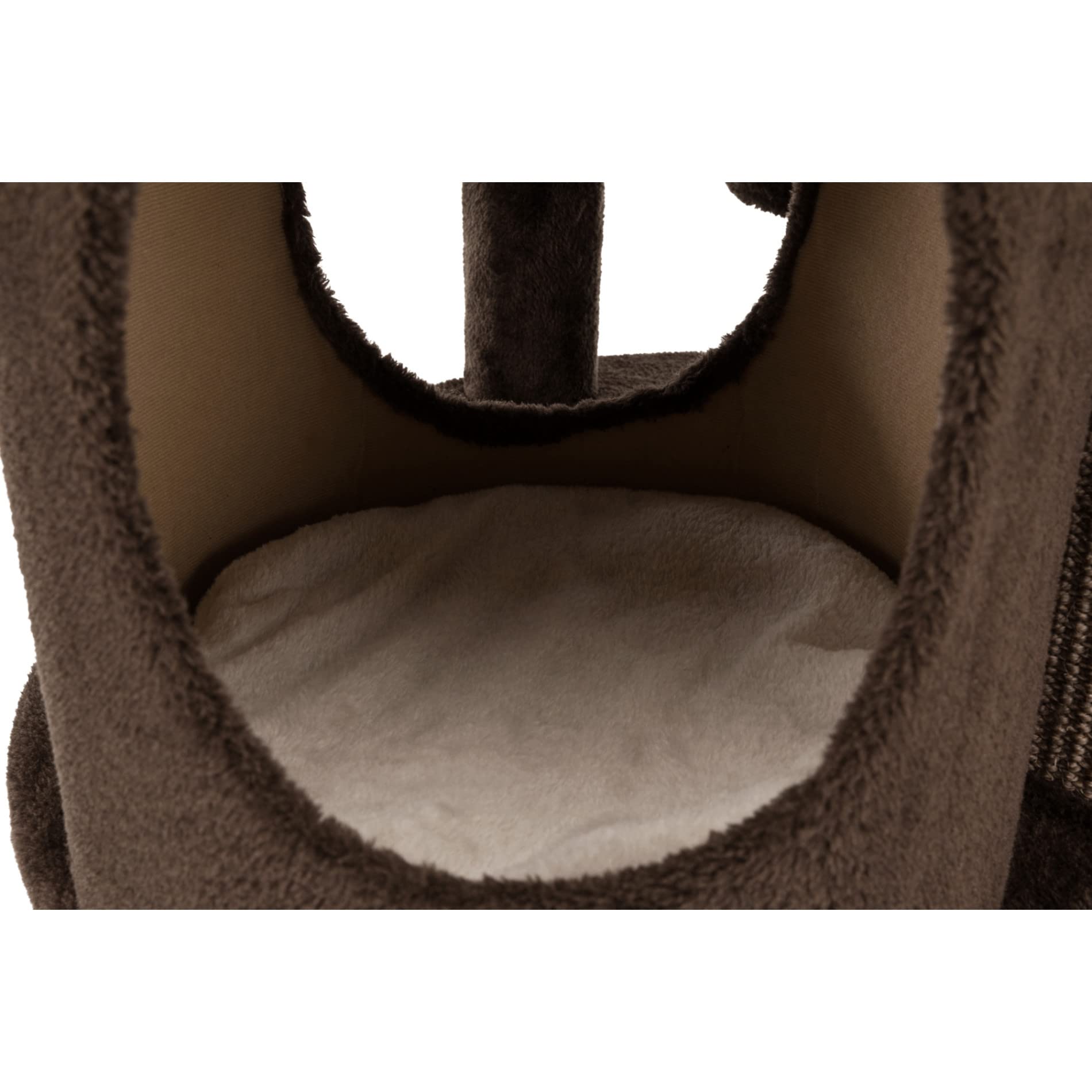 Trixie Emil Senior Cat Tree With Scratching Posts, Condo, Top Platform With Bed, Cat Toys
