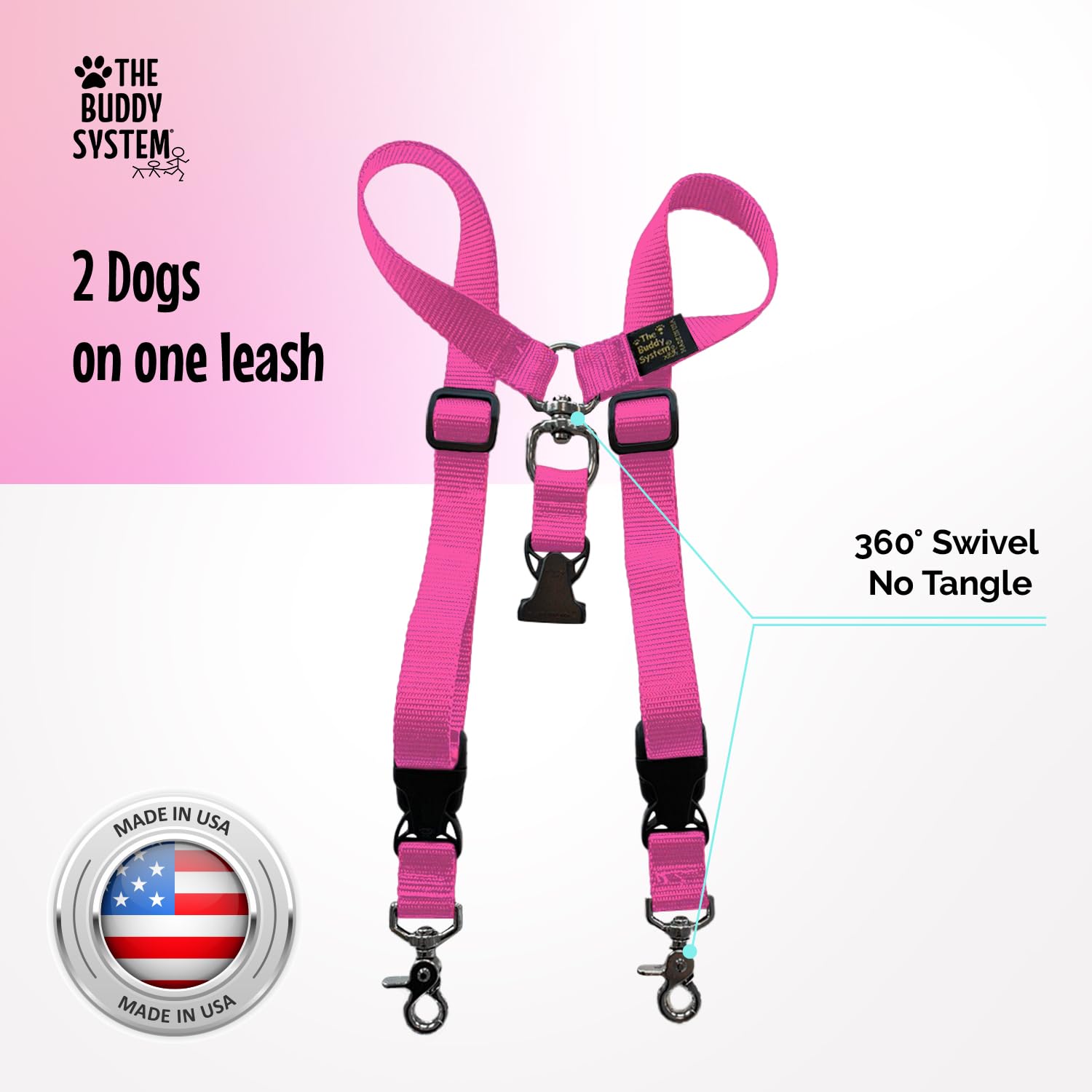 The Buddy System Double Buddy Regular Pink