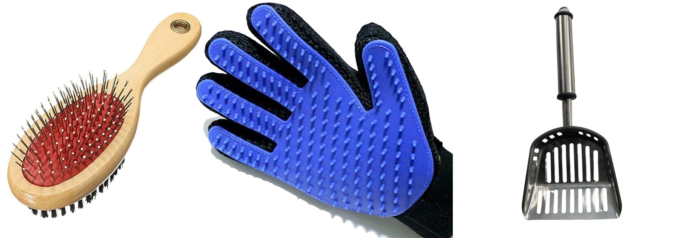 Penta Paws Comb Pack 2 In 1 Pet Grooming Accessories, Massaging And Deshedding For Dogs & Cats And Multifunctional Stainless Ste