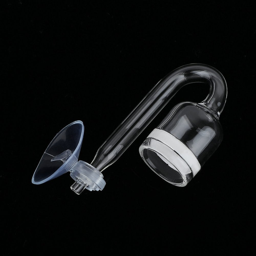Yagote CO2 Diffuser, Carbon Dioxide Glass Reactor U Shape Tube Set for Aquarium Plants Tank(CO2 Diffuser Set)