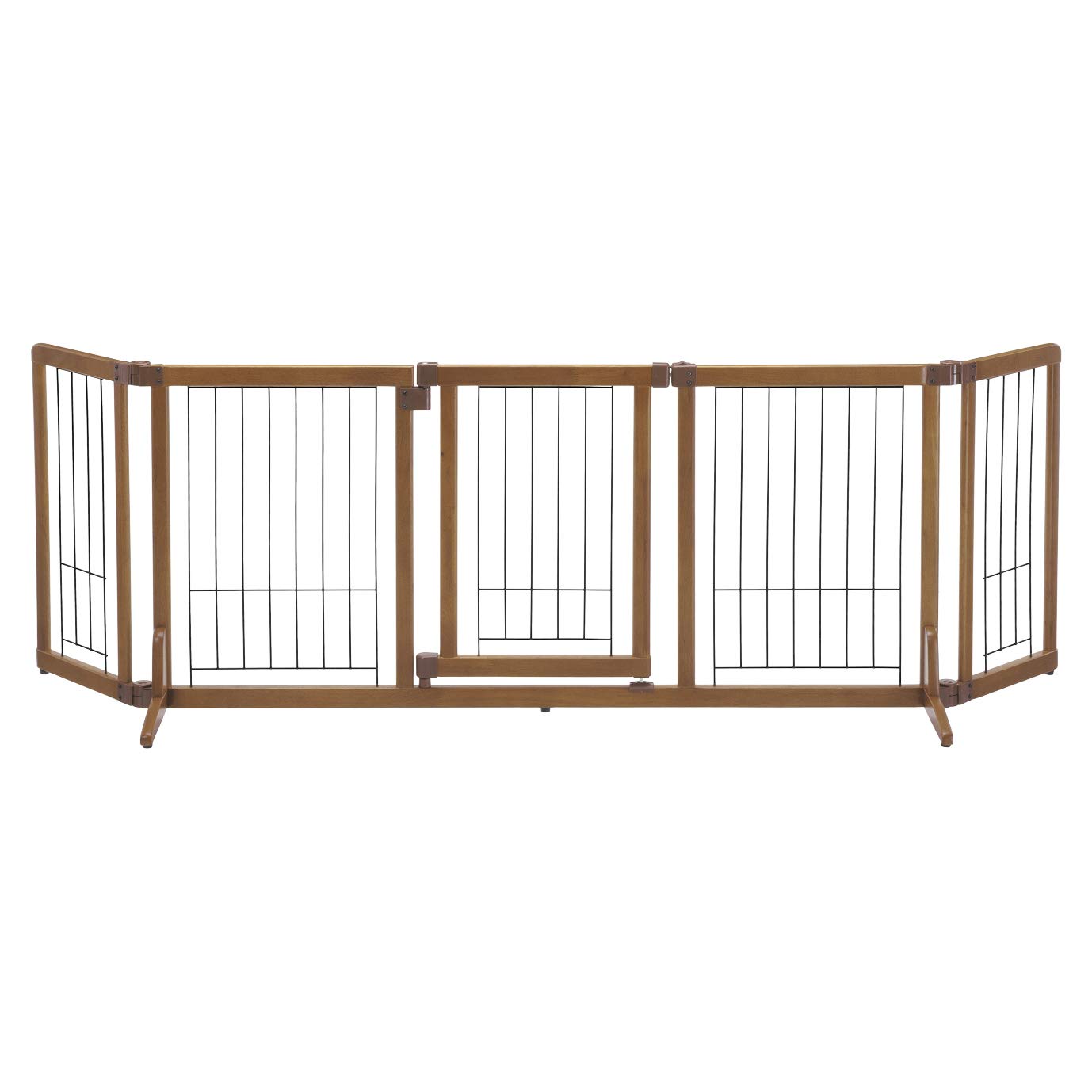 Richell Wide Premium Plus Gate Mini, for Small Dog, Fit Openings from 55    to 72    Wide