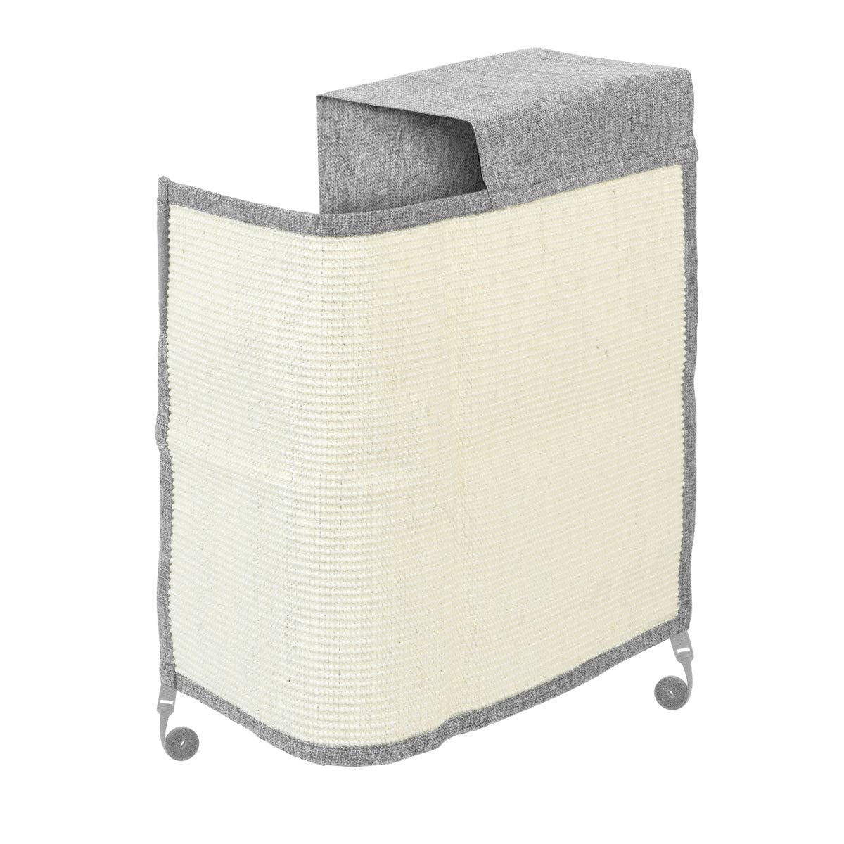 Navaris Cat Scratch Mat Sofa Protector - Natural Sisal Furniture Protector Scratching Pad For Cats - Scratch Carpet For Couch, Sofa, Chair - Left