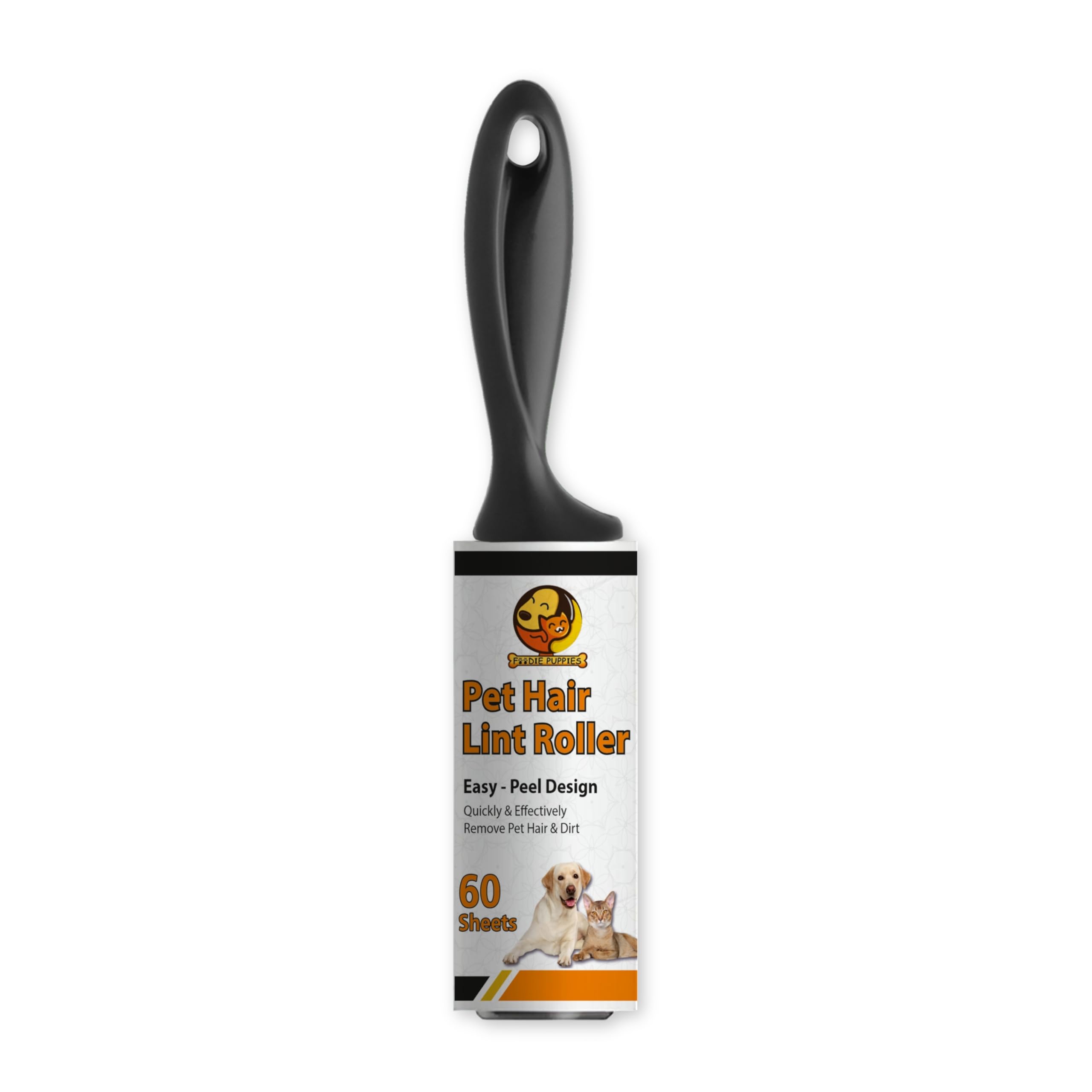 Foodie Puppies Pet Hair Remover Lint Roller With Handle (60 Sheets)  Hair Remover For Dogs And Cats, Ideal For Clothes, Furnitu