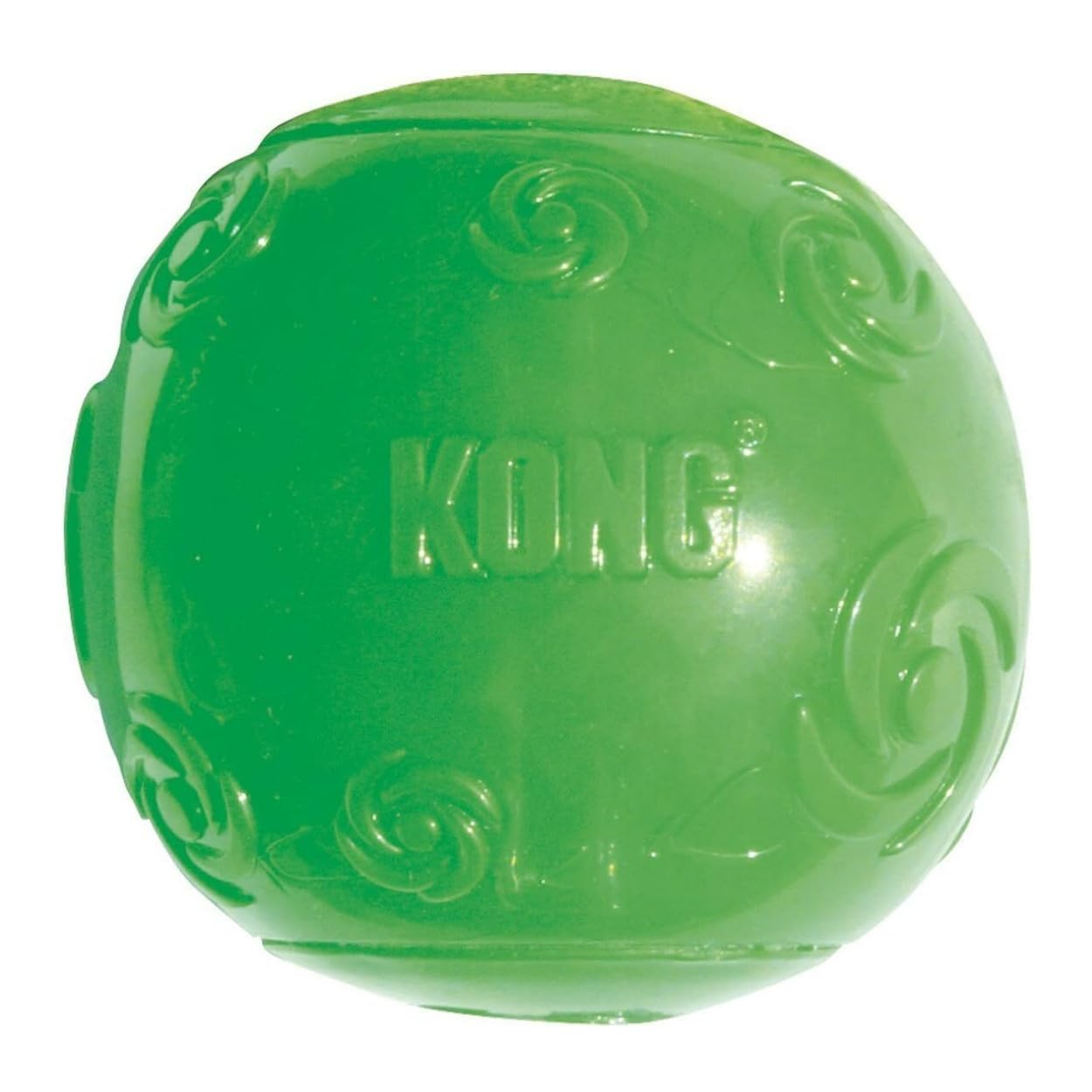 Kong Squeezz Ball Dog Toy - Assorted X-Large (3.5'' Diameter) - Pack Of 3